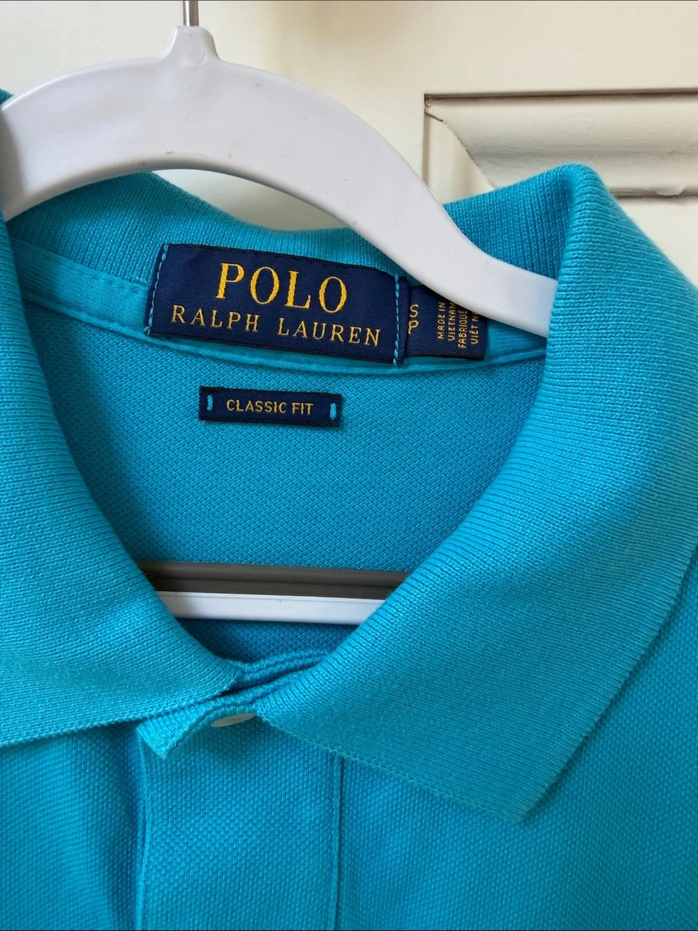 Polo by Ralph Lauren Men’s Polo Shirt in Bright Turquoise - Classic Fit - Sz SP